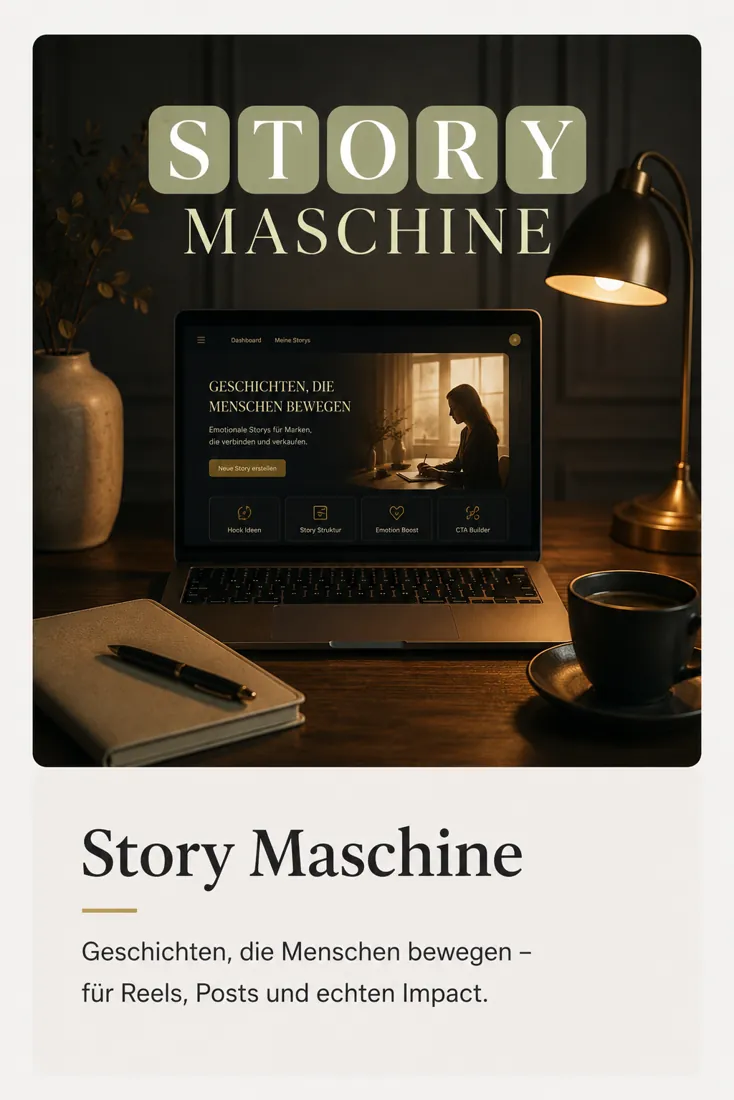 Produktgrafik Story Machine